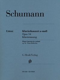 Bild vom Artikel Schumann, Robert - Klavierkonzert a-moll op. 54 vom Autor Robert Schumann
