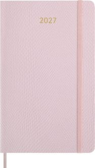 Produktbild: Moleskine Precious & Ethical 12 Monate Wochen Notizkalender 2027, L/A5, Liniert, Weicher Einband, Mamba Rose, mit Box