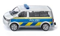 Produktbild: siku VW T5 Autobahnpolizei mit Anh&auml;ngerkupplung