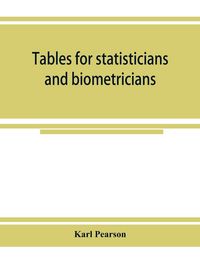 Produktbild: Tables for statisticians and biometricians