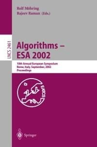 Bild vom Artikel Algorithms - ESA 2002 vom Autor 