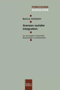 Produktbild: Grenzen sozialer Integration