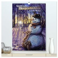 Produktbild: K&uuml;nstlerische Tiergeschichten (hochwertiger Premium Wandkalender 2027 DIN A2 hoch), Kunstdruck in Hochglanz