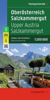 Produktbild: freytag & berndt Stra&szlig;enkarte Ober&ouml;sterreich - Salzkammergut 1:200.000