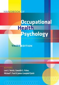 Produktbild: Handbook of Occupational Health Psychology