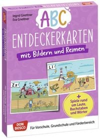 Produktbild: Abc-Entdeckerkarten mit Bildern und Reimen