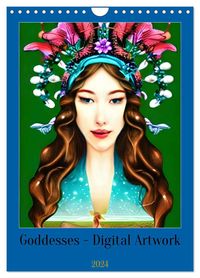 Bild vom Artikel Goddesses - Digital Artwork (Wall Calendar 2024 DIN A4 portrait), CALVENDO 12 Month Wall Calendar vom Autor Christine aka stine1