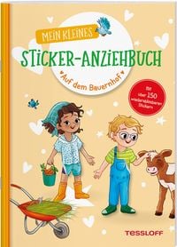 Produktbild: Mein kleines Sticker-Anziehbuch. Auf dem Bauernhof
