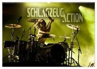 Produktbild: Schlagzeug Action (Wandkalender 2026 DIN A2 quer), CALVENDO Monatskalender