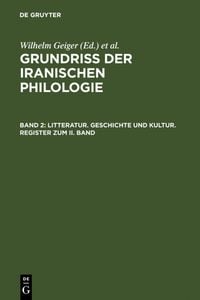 Produktbild: Litteratur, Geschichte und Kultur, Register zum II. Band