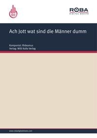 Produktbild: Ach Jott wat sind die M&auml;nner dumm