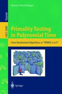 Produktbild: Primality Testing in Polynomial Time