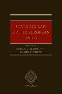 Produktbild: State Aid Law of the European Union