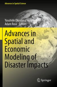 Produktbild: Advances in Spatial and Economic Modeling of Disaster Impacts