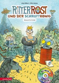 Bild vom Artikel Ritter Rost 14: Ritter Rost und der Schrottkönig (Ritter Rost mit CD und zum Streamen, Bd. 14) vom Autor Jörg Hilbert