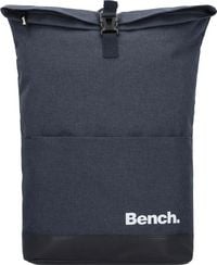 Produktbild: Bench classic Roll-Top Rucksack, dunkelblau/wei&szlig;