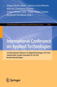 Produktbild: International Conference on Applied Technologies