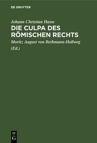 Produktbild: Die Culpa des R&ouml;mischen Rechts