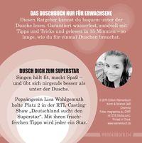 Dusch dich zum Superstar