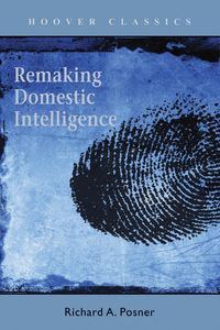 Produktbild: Remaking Domestic Intelligence