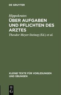 Produktbild: &Uuml;ber Aufgaben und Pflichten des Arztes