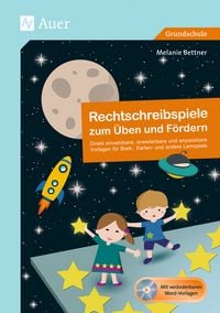 Produktbild: Rechtschreibspiele zum &Uuml;ben und F&ouml;rdern