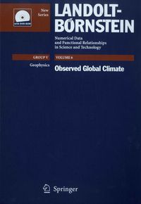 Produktbild: Observed Global Climate
