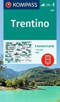 Produktbild: KOMPASS Wanderkarten-Set 683 Trentino (3 Karten) 1:50.000