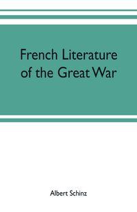 Produktbild: French literature of the great war
