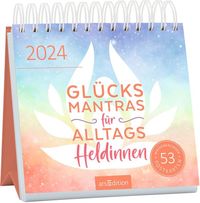 Bild vom Artikel Postkartenkalender Glücksmantras für Alltagsheldinnen 2024 vom Autor 