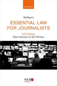 Produktbild: McNae's Essential Law for Journalists
