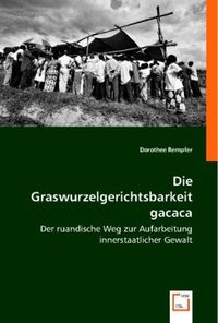 Produktbild: Rempfer, D: Die Graswurzelgerichtsbarkeit gacaca.