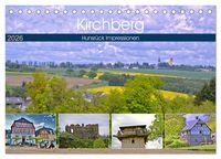 Produktbild: Kirchberg Hunsr&uuml;ck Impressionen (Tischkalender 2026 DIN A5 quer), CALVENDO Monatskalender