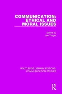 Produktbild: Communication: Ethical and Moral Issues