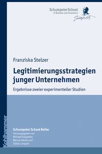 Produktbild: Legitimierungsstrategien junger Unternehmen