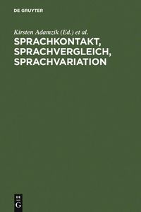 Produktbild: Sprachkontakt, Sprachvergleich, Sprachvariation