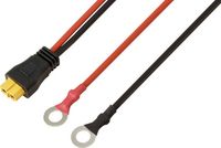 Produktbild: Ringkabelschuh zum XT60-Anschlusskabel 1 m TC-13619320 Schwarz, Rot TRU COMPONENTS Inhalt: 1 St.