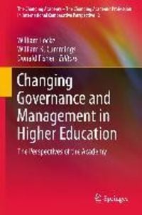 Produktbild: Changing Governance and Management in Higher Education