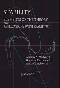 Produktbild: Stability: Elements of the Theory and Applications with Examples