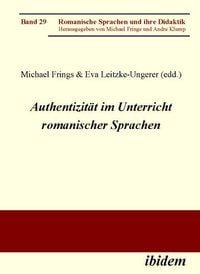 Produktbild: Authentizit&auml;t im Unterricht romanischer Sprachen
