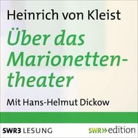 Produktbild: Über das Marionettentheater und andere Prosa