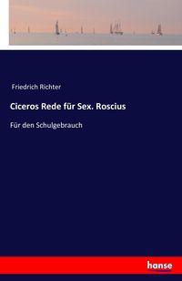 Produktbild: Ciceros Rede f&uuml;r Sex. Roscius