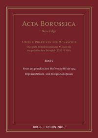 Produktbild: Feste am preu&szlig;ischen Hof von 1786 bis 1914