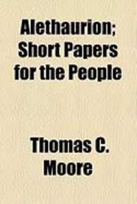 Produktbild: Alethaurion; Short Papers for the People