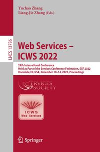 Produktbild: Web Services &ndash; ICWS 2022
