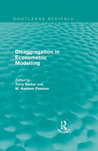 Produktbild: Disaggregation in Econometric Modelling (Routledge Revivals)