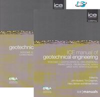 Produktbild: Ice Manual of Geotechnical Engineering