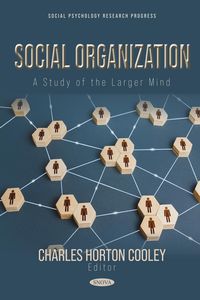 Produktbild: Social Organization: A Study of the Larger Mind