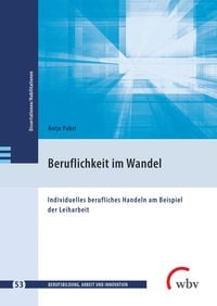 Produktbild: Beruflichkeit im Wandel
