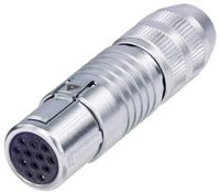 Produktbild: Neutrik MSCF12 Rundstecker Kupplung, gerade Serie (Rundsteckverbinder): miniCON Gesamtpolzahl: 12 1 St.